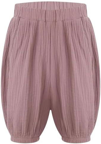 Summer Plain Pumpkin Shorts Pants for Babies