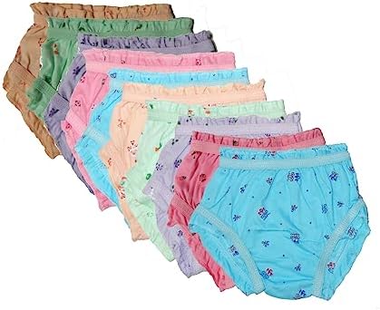 New Day Baby Girls Cotton Panties Pack of Ten