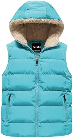 Warm Puffer Vest for Kids Soft Waterproof and Cozy