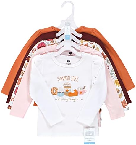 Hudson Baby Soft Baby Long Sleeve T-Shirts Set