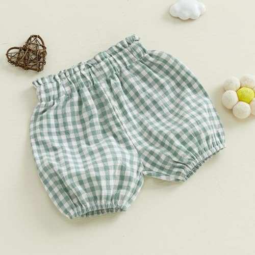 Soft Plaid Easy-Skirt for Babies