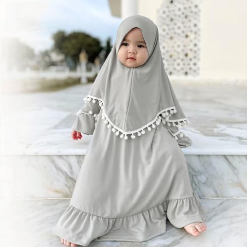Baby Girls Pray-Worthy Abaya Dress