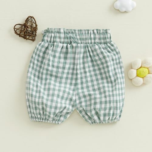 Soft Plaid Easy-Skirt for Babies