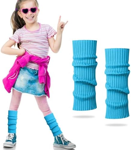 Popping Neon-Color Leg Warmer for Kids