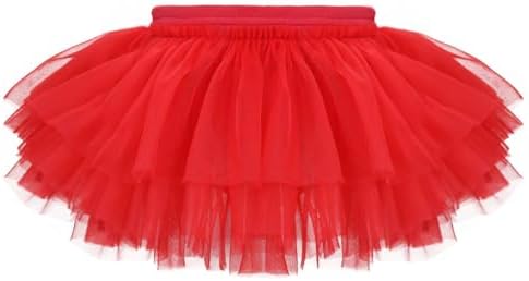 Fluffy Tutu Skirt for Toddler with Diaper Cover
