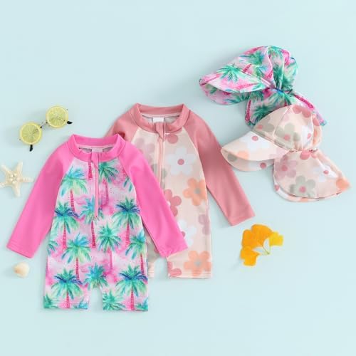 Bath Time Bijoux Toddler rash guard with zipper