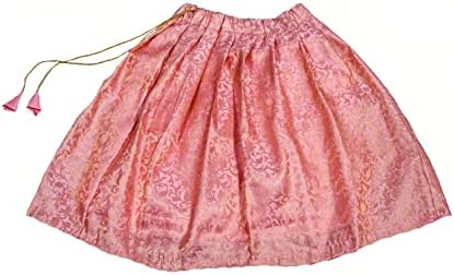 Special Occasion Set - Green Dupion Silk Lehenga Choli for Kids