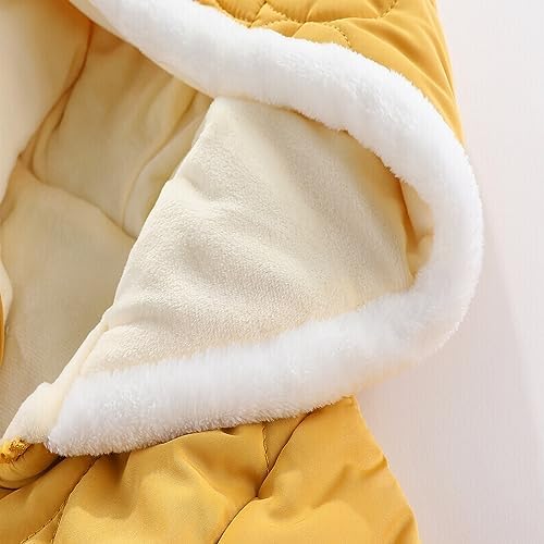 Little One Newborn Snowsuit Winter Coat Fleece Lined Onesie Outfits