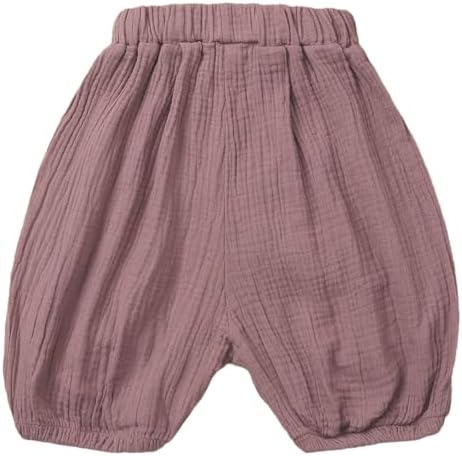 Summer Plain Pumpkin Shorts Pants for Babies