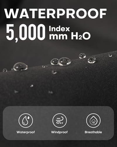 Winter Waterproof Coats for Girls Windproof Durable