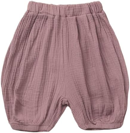 Summer Plain Pumpkin Shorts Pants for Babies