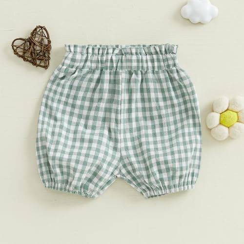 Soft Plaid Easy-Skirt for Babies