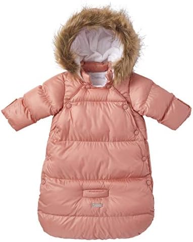 Crimson Girls Baby Newborn Puffer Carbag Pram Snowsuit