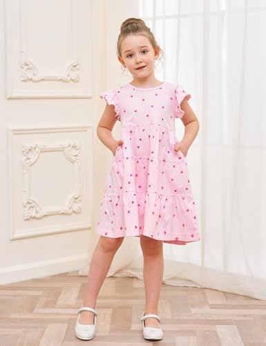 Cute midido dress for girls Bumeex
