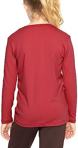 STRETCH IS COMFORT Girls Oh So Soft Long Sleeve Crew Neck Top
