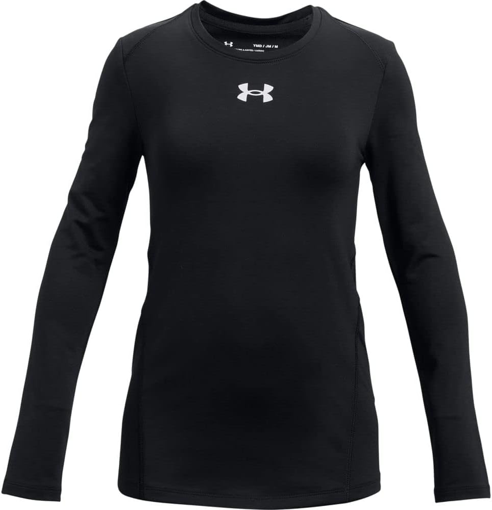 Under Armour Girls Cozy Long Sleeve Crew Neck T-Shirt