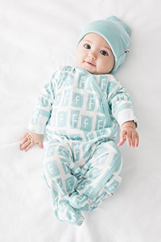 Organic Baby Alphabet FootieRomper with Snaps