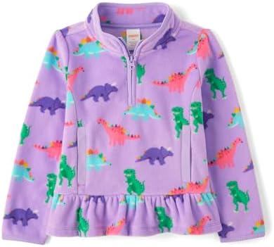 Gymboree Girls Toddler Long Sleeve Cozy Microfleece Tops