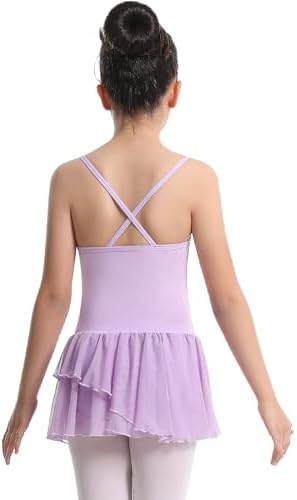 Ballet and Tutu Skirt Leotards for Toddlers with Ruffle Sleeves