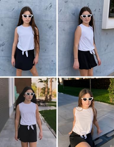 Girls Tennis Golf Dress with Skorts