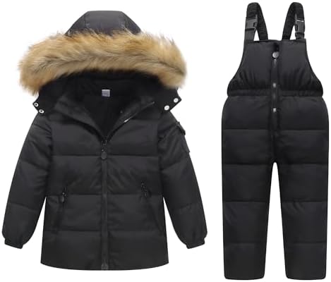 JiAmy Kids 2-Piece Snowsuit Set