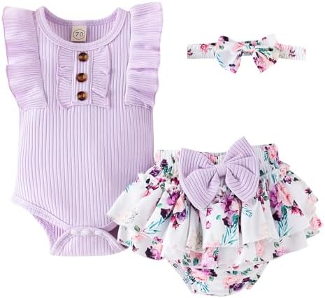 Comfortable Baby Girl Summer Outfits