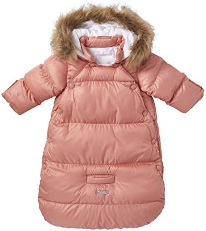 Crimson Girls Baby Newborn Puffer Carbag Pram Snowsuit