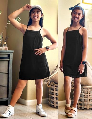 Arshiner Girls Romper Dress with Shorts for 5-15 Y AddINFO