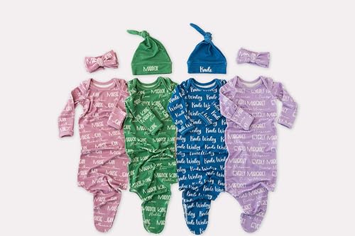 Personalized Newborn Gown