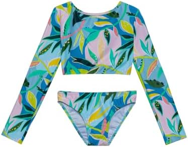 Gottex Baby Girls One-Piece Swimsuit - Blue Tropical Print Rainforest Toddler Little