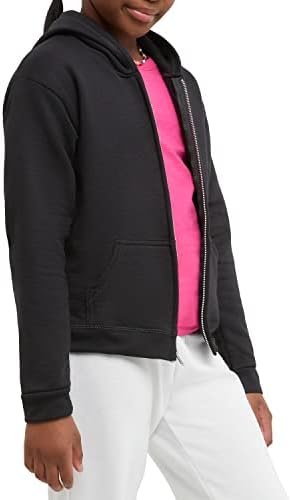 Comfy Eco-Friendly Full-Zip Hoodie for Girls