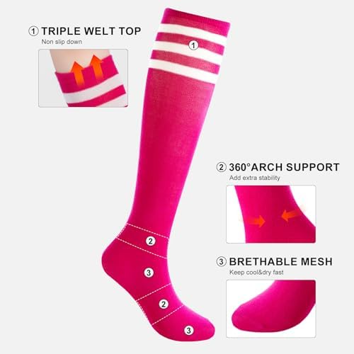 Bonangel Kids Youth Soccer Socks