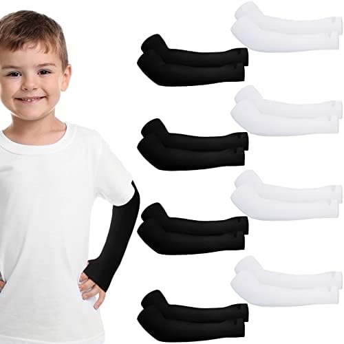 Zhanmai Kids Arm Sleeves Comfortable Breathable and Perfect for Sports