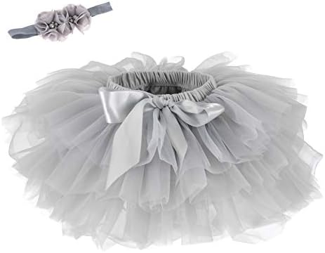Perfect Choice Baby Girls Tutu Skirt Headband Set 6-24 Months