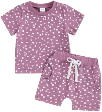 Perfect Toddler Girl Outfit Lightweight Cute 6-24 Months
