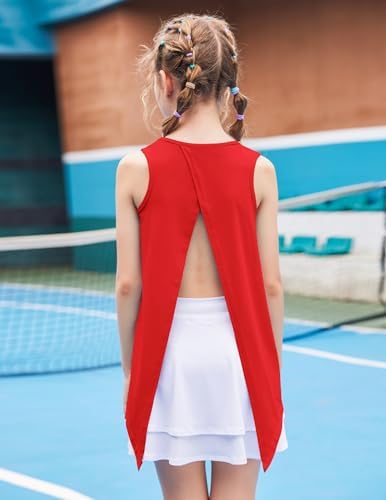Zacl Kid Girls Athletic Tank Top Cool Soft Sporty 5-14 Years