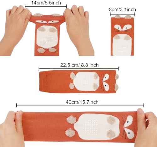 XEPST Pack of 3 Toddler Animal Pattern Legwarmers