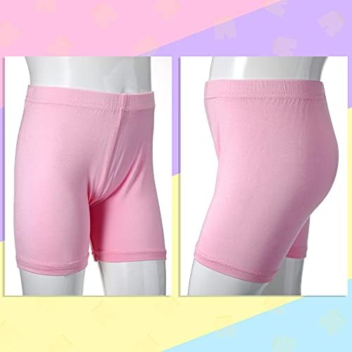 Boyiee 8 Pack Dance Shorts for Girls Toddlers