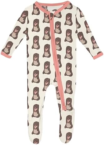 KicKee Print Jammies for Babies and Kids with Zipper