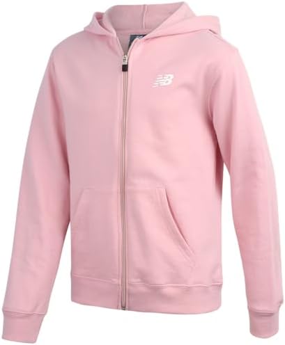 New Balance Girls Performance Fleece Zip-Up Sweatshirt