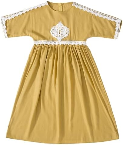 Beessbest Kids Girls Short Sleeve Abaya Over HYBRID TENSIO