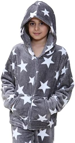A2Z 4 Kids Girls Stars Print Fleece Sleep Set