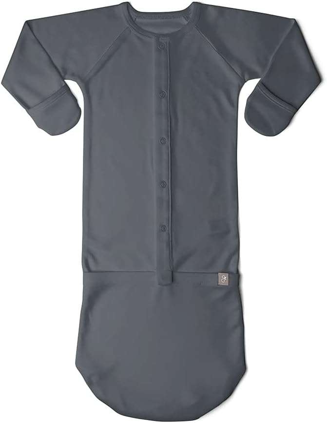 Goumikids Convertible Bamboo Nightgown for Babies