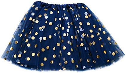 Gold Polka Dot Torte Skirt for Babies