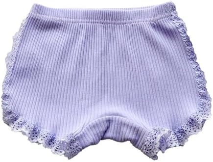 Cute Ruffled Plaid Print Summer Shorts for Kids