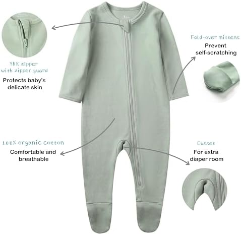 O2 BABY Organic Soft Pajamas