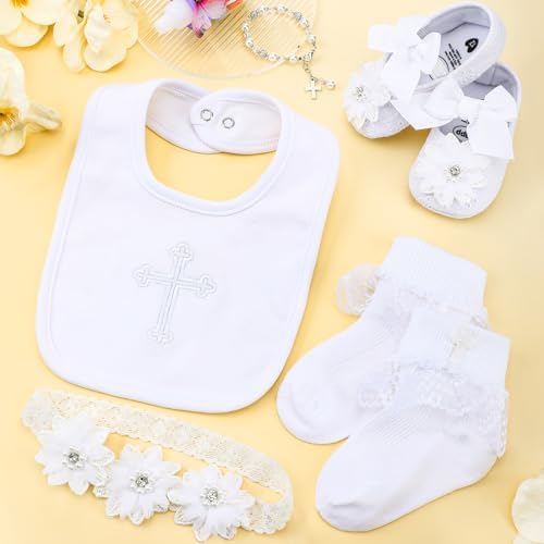 Bunnycool 5-Piece Baptism Set for Baby Girl