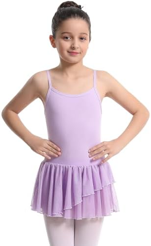 Ballet and Tutu Skirt Leotards for Toddlers with Ruffle Sleeves