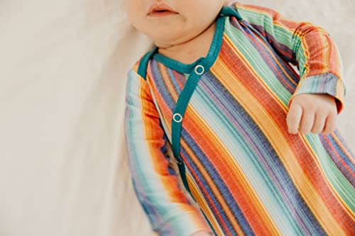 Copper Pearl Knotted Newborn Gown Soft Stretchy Sleepers for Baby