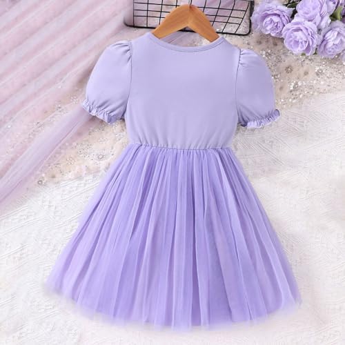 Beessbest 3D Flower Tutu Dress for Kids